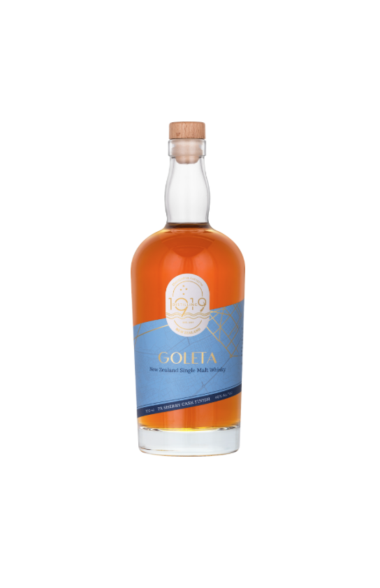 【日本未流通】1919 Goleta ニュージーランド シングルモルトウイスキ Goleta 700ml (PX Sherry Cask Finish) - 46% abv — 1919 Distilling
